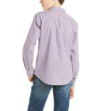 Boys Classic Fit Barneys White Long Sleeve Button