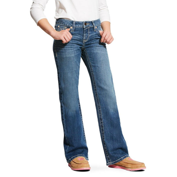 REAL Boot Cut Whipstitch Eleanor Jeans