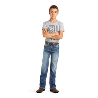Boys B4 Relaxed Stretch Longspur Boot Cut Jeans