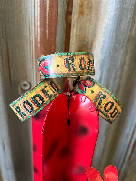 Rodeo Hearts Leather Bracelet